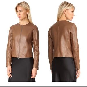 Vince Leather Jacket — Size M